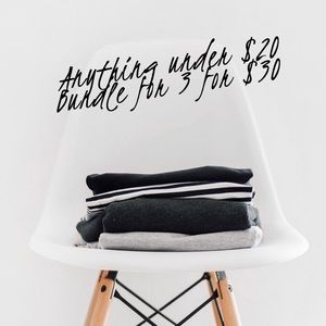 Anything UNDER $20